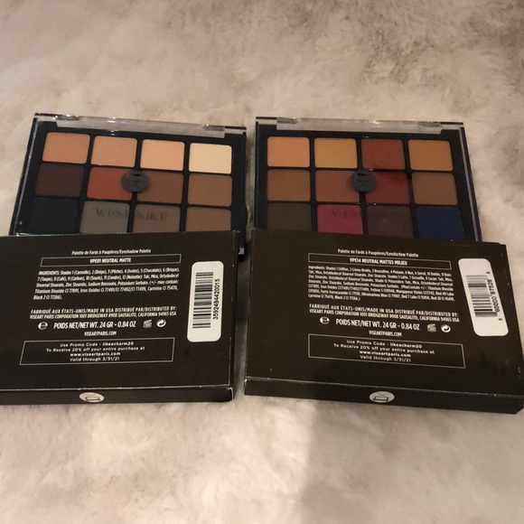 Viseart makeup eyeshadow palette's - Picture 2 of 5